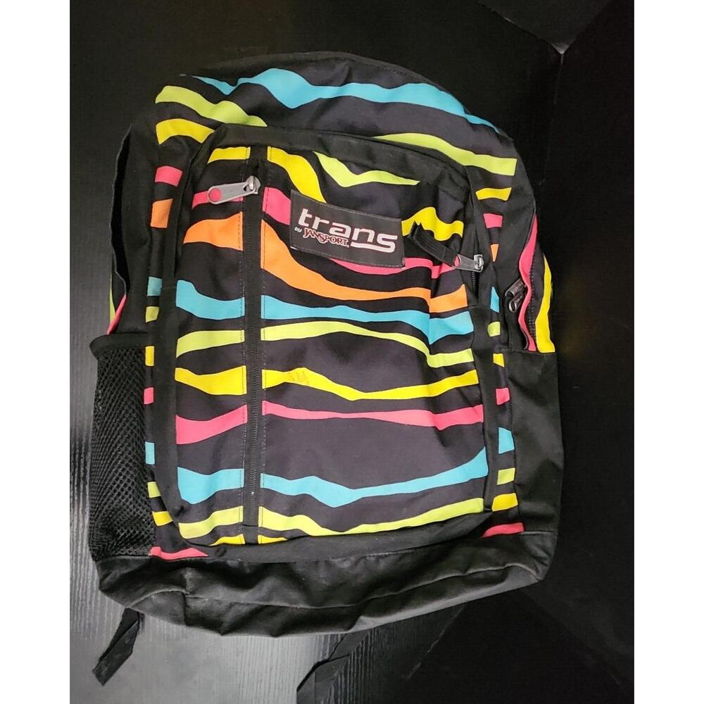 Jansport‎ Trans Backpack Multi color with Laptop pocket sleeve